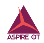 purple triangle with Aspire OT