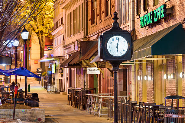 Street view of Downtown Athens